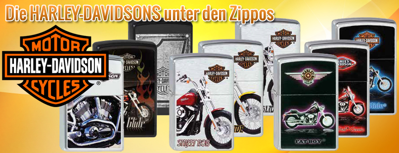 Zipp Harley Davidson günstig online kaufen / bestellen im Online Zippo Shop von Tabac-Trends.ch