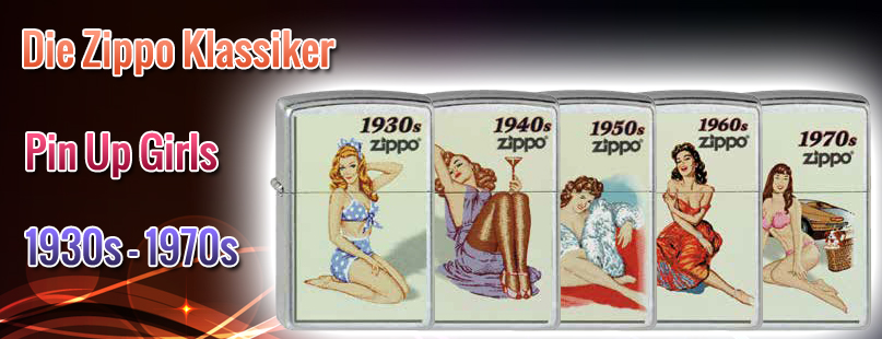 Zippo Pin Up Girls günstig online kaufen / bestellen im Online Zippo Shop von Tabac-Trends.ch